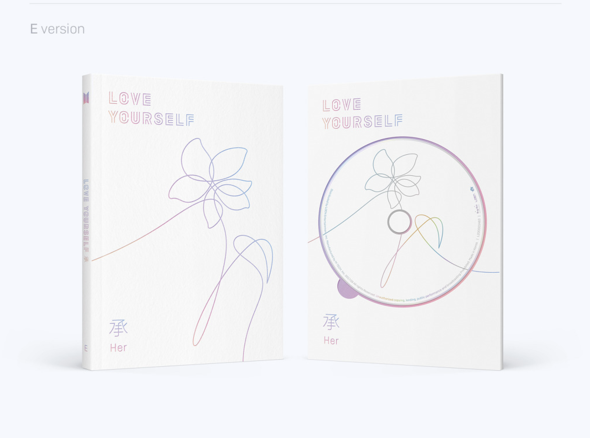 BTS LOVEYOURSELF 承 Her アルバム Amazon.com: BTS - Love Yourself 承 [Her] [E ver.] with